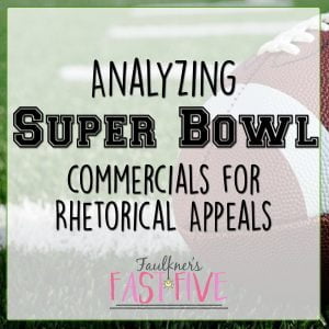 Super Bowl Commercials Lesson Plan