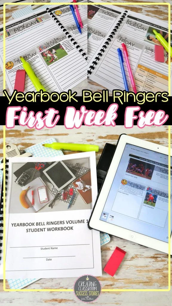 Yearbook Bell Ringers
Freebie
Julie's Classroom Stories
Faulkner's Fast Five